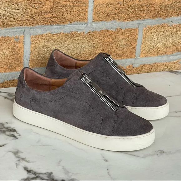 Frye Women's Lena Zip Low Sneaker size 10 - Picture 1 of 13
